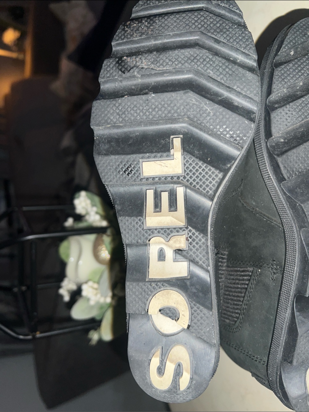 Women's Sorel Black Ankle Boots - Sleek Side-Elastic Design